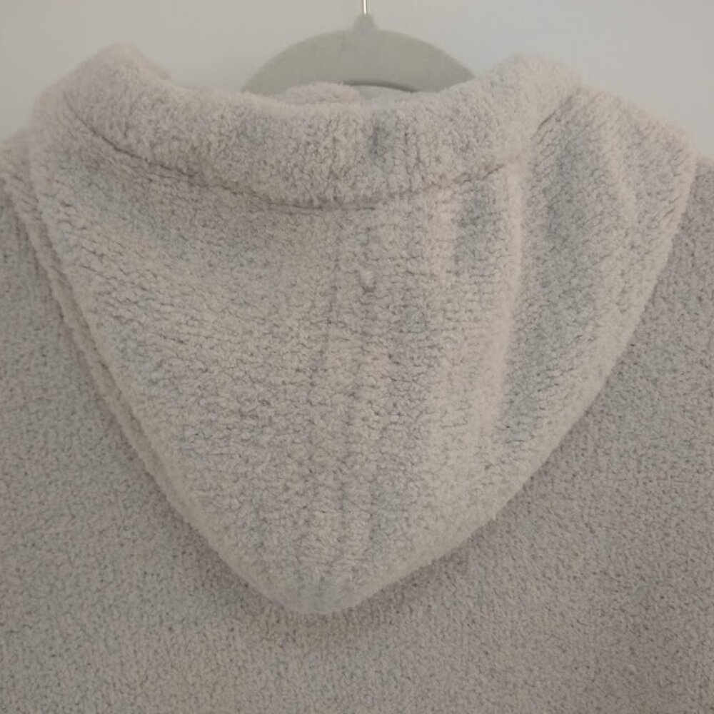 Vera Wang 'Simply Vera' Crossover-Front Teddy Hoodie XL creamy-ivory - Picture 16 of 16